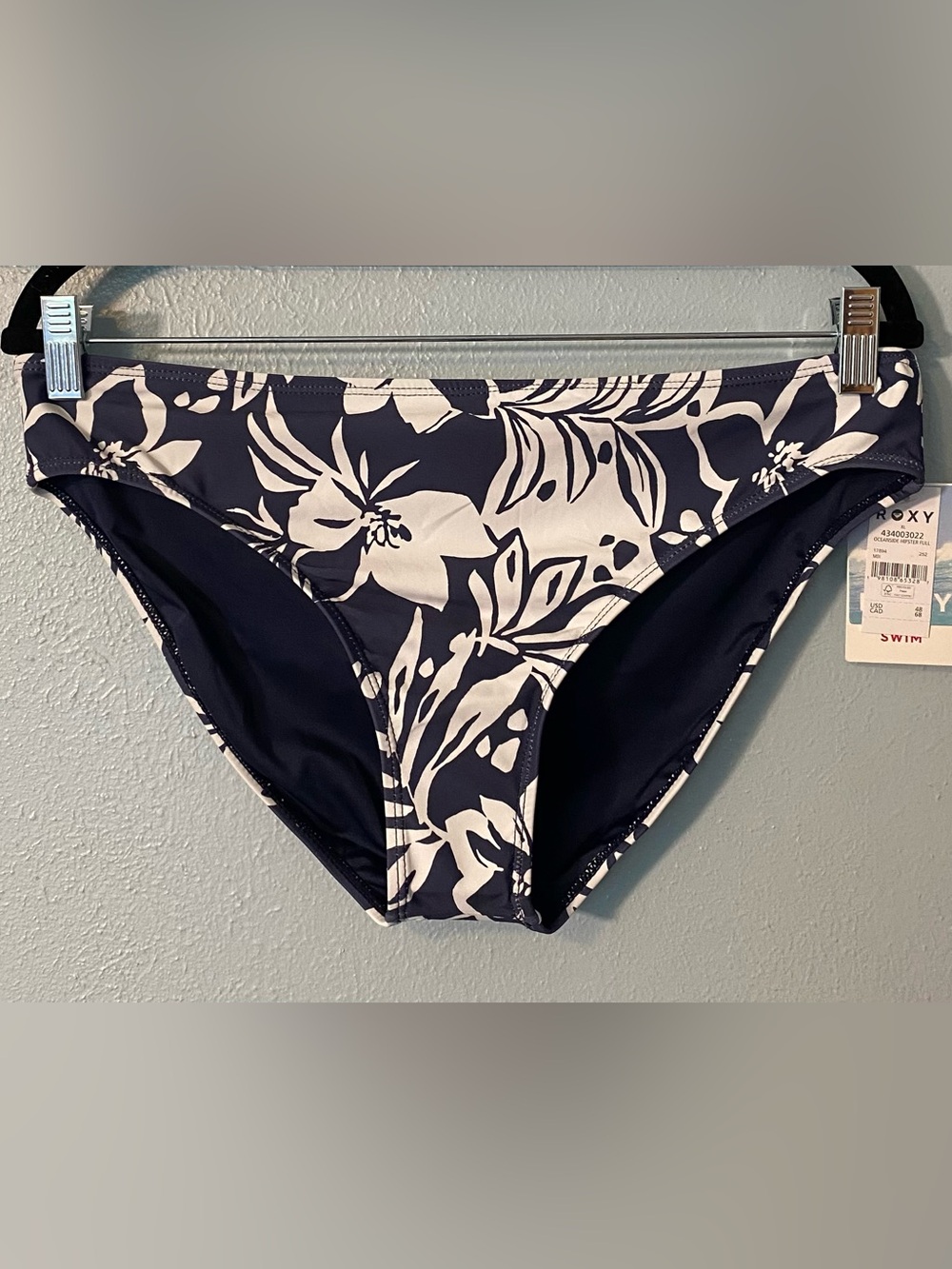 NWT Roxy Full Coverage Hipster Bikini Swim Bottoms